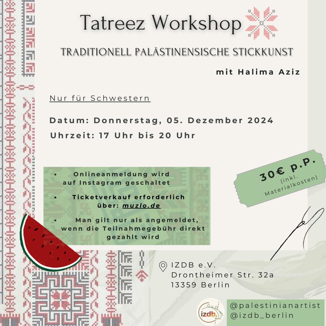 Tatreez Workshop